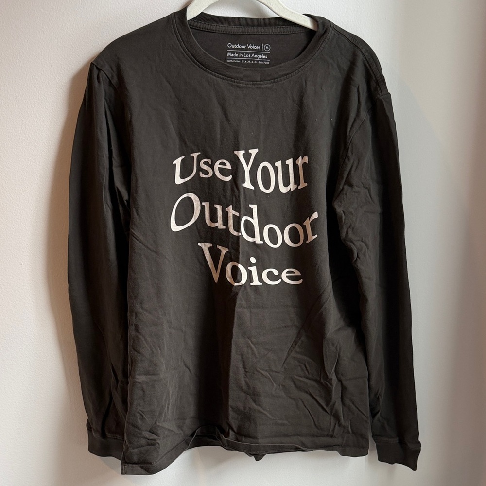 Outdoor Voices x ACLU Long Sleeve Shirt